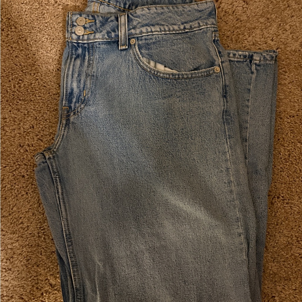 Levi's Light Blue Straight Jeans
